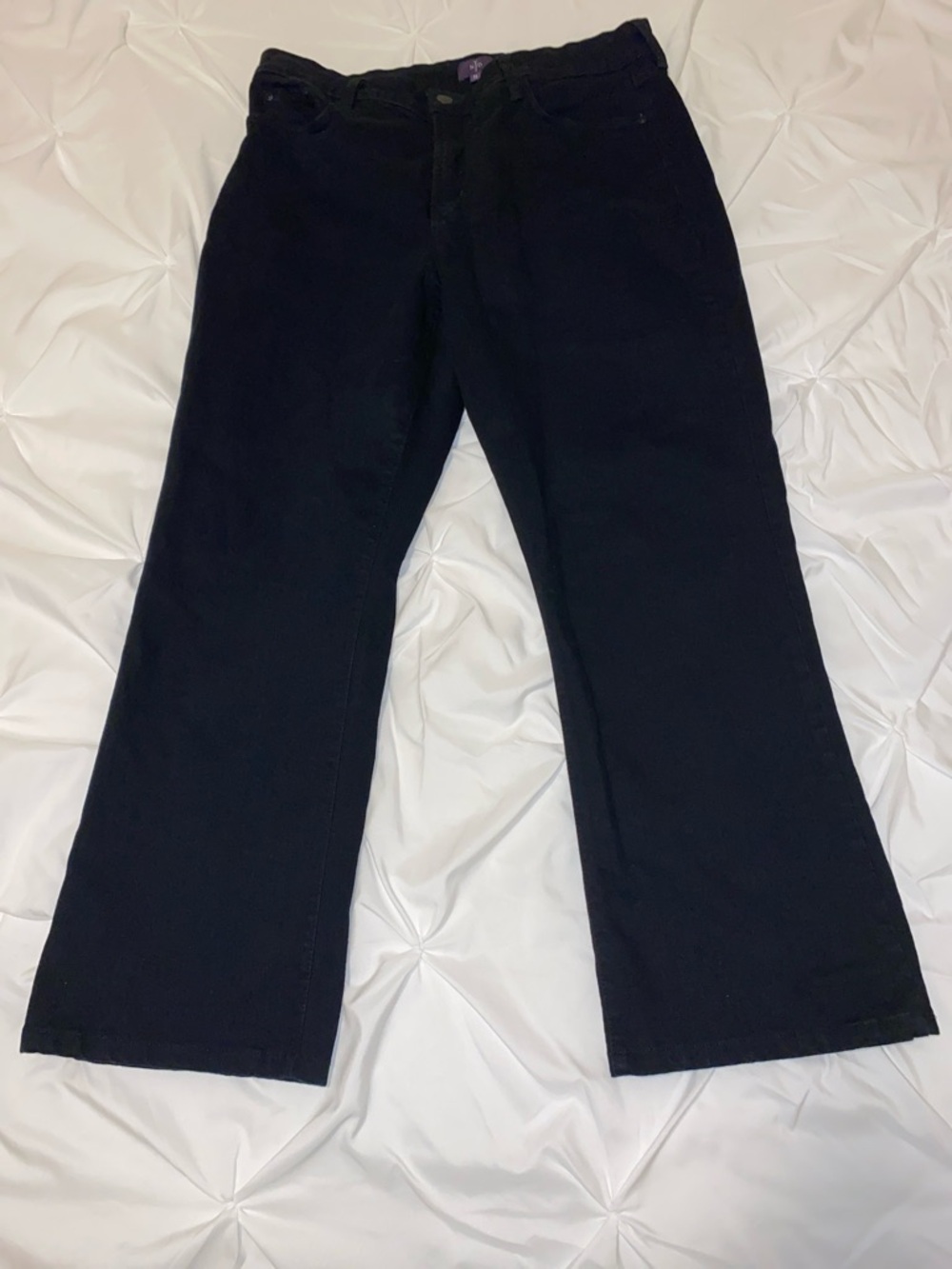 4/$20 NYDJ black bootcut Not Your Daughters Jeans size 16